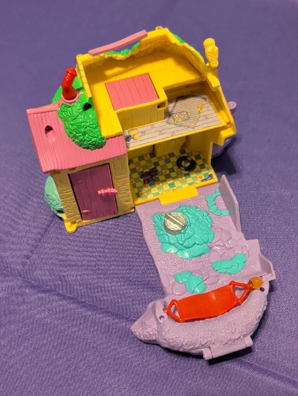 Polly Pocket Tree House Structure Incomplete - Picture 5 of 9